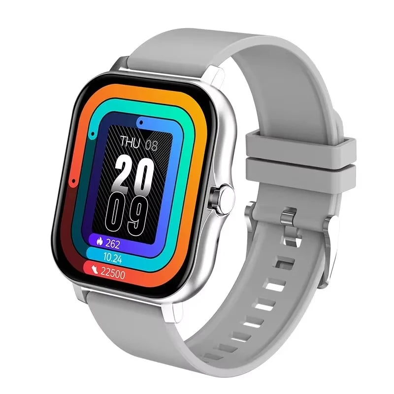 2025 Smart Watch Android IOS Bluetooth Talk Heart Rate Monitor Sleep Record Sports Smart Watch Ladies Men Gift