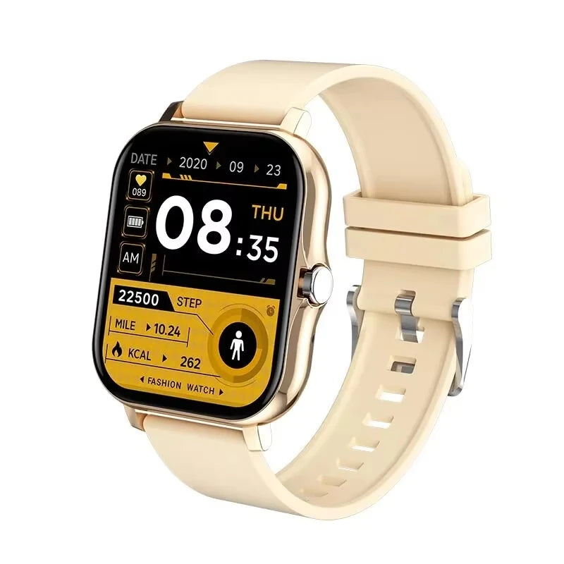 2025 Smart Watch Android IOS Bluetooth Talk Heart Rate Monitor Sleep Record Sports Smart Watch Ladies Men Gift